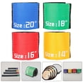 thumbnail image 1 of FONDOTIN 4Pcs Drum Practice Muffler Belt Elastic Cymbal Mutes for Volume Reduction, 1 of 7