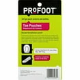 thumbnail image 2 of Profoot Toe Pouches Soothes & Protect Wraparound Gel Cushions, 1 Pair, Size 6-10, 2 of 4