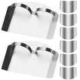 thumbnail image 1 of 8Pcs Kitchen Hand Protective Guards Stainless Steel Finger Protectors Kitchen Finger Guards, 1 of 9