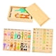thumbnail image 3 of Rompecabezas de madera, juguetes educativos para niños, actividades de aprendizaje cognitivo, juegos reutilizables para emparejar y contar números en, 3 of 9