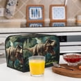 thumbnail image 6 of Fotbe Green Forest Dinosaur for Two Slice Toaster Cover, Fingerprint Protector, Super Soft Appliance Cover And Dust Cover,Bread Dust Cover & Fingerprint Protection, 6 of 7