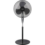 Oscillating Stand Fan with Remote, Black - 18 in.