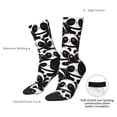 thumbnail image 4 of Balery Panda Pattern Crew Socks Unisex– Soft & Breathable Socks for Men & Women, One-Size Fits Most (US 5-11), Comfortable & Durable for Daily Wear, 4 of 6