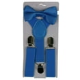 thumbnail image 1 of 2Pcs/Set Suspender Tie Candy Color Y-Shape Boys Girls Adjustable Suspender Bow-knot Tie for Daily Wear, 1 of 8