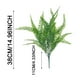 thumbnail image 3 of 2 unidades de helechos artificiales, simulación persa con agua, decoración de pared verde, flores y hojas verdes, helecho persa, flor de plástico, 3 of 7