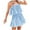 Light Blue, variant on JINMGG Shorts for Women Clearance $5 Women's Sexy Sleeveless Suspender with Open Back Wide Leg Jumpsuit Shorts Black L