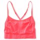 thumbnail image 2 of Aeropostale Sujetador deportivo sin costuras para mujer, naranja, pequeño Aeropostale Deportes, 2 of 2