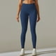 thumbnail image 5 of Pantalones de fitness para mujer con cintura alta, sin costuras y con abertura, que realzan las caderas, elásticos y transpirables, para yoga/running, tallas S-L, 5 of 6