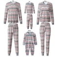 thumbnail image 2 of Pyjamas 2022 Mode Impression de Noël Enfants Adultes Costume Bébé Combinaison Famille Pyjamas de Noël, 2 of 5