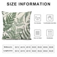 thumbnail image 5 of HENGT  Green Leaf Plant Lumbar Pillow Covers Herbs Botanical Fern Vintage Leaves Floral Decorative Pillow Cases Throw Pillows Farmhouse Home Decor for Sofa Couch Cushion Outdoor, 5 of 5