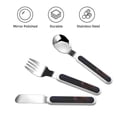 thumbnail image 3 of Picia Five Nights At Freddy'S Pattern Toddler Utensils, Children's Knife, Fork And Spoon Set,Kids Silverware Set with Handle, 430 Stainless Steel, 3 of 8