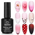 thumbnail image 1 of Capa superior de gel mate para esmalte de uñas en gel Beetles, 15 ml, 1 of 7