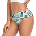 thumbnail image 2 of Balery Playing Video Games Ropa Interior de Algodón para Mujer con Dibujo – Braguitas Cómodas y Elásticas, Estilo Clásico-4X-Large, 2 of 6