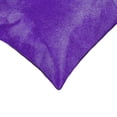 thumbnail image 2 of 12" x 20" x 5" Purple Cowhide  Pillow, 2 of 3