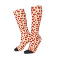 thumbnail image 2 of Fotbe Tomatoes And Chili print Women's Men's Novelty Crew Socks Cotton Socks Knee High Socks for Walking,Running,Nurses,Pregnancy, 2 of 9