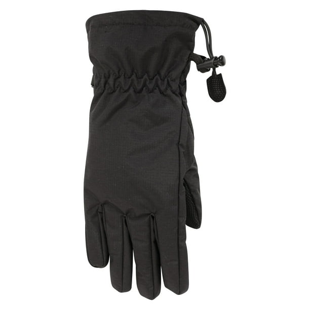 Mountain Warehouse - Guantes Classic para Mujer (Negro)