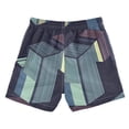 thumbnail image 7 of FORMRS Boys Swim Trunks Quick Dry Mesh Liner Boardshorts Sizes XS-XL, Cube Stripes, 7 of 7