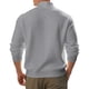 thumbnail image 5 of pstuiky camisetas de manga larga para hombre, Sudadera con capucha informal de colores sólidos para hombre, jersey de manga larga con bolsillo y cuello alto camisetas de hombre m, 5 of 9