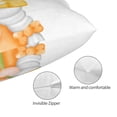 thumbnail image 3 of KLL Sunflower Gnomes 3 Pillow Covers Envelope Closure,Super Soft and Cozy Fuzzy Fleece Pillow Case Cover (No pillow core） 16"x24", 3 of 5
