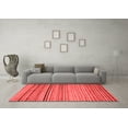thumbnail image 3 of Ahgly Company Indoor Square Southwestern Red Country Area Rugs, 8' Square, 3 of 4