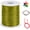 Army Green, variant on 2mm Nylon Cord 328 Feet Satin Rattail String for Bracelets Making, Jewelry Macrame Bracelet Thread Necklace Chinese Knotting Beading (Pink) Pink