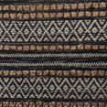 thumbnail image 2 of Laddha Home Designs 7.75' x 9.75' Black and Ivory Geometric Handmade Rectangular Area Throw Rug, 2 of 7