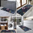 thumbnail image 2 of Pioneer Flower Floral Print Pattern Kitchen Rug Mat,Kitchen Runner Rugs Non Skid Washable,Decorative Kitchen Floor Mats for Kitchen,Sink,Laundry,17"X47", 2 of 5