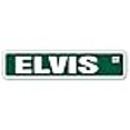 thumbnail image 2 of SignMission SS-ELVIS 18 Po. Panneau de Chambre d'Enfant Rue Elvis, 2 of 4