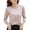 A-Pink97, variant on Jamsmile Women Tshirts Spring Round Neck Color Contrast Striped Print Long Sleeve T Shirts Loose Tunic Retro Tees Tops