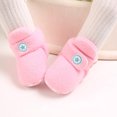 thumbnail image 3 of Toddler Winter Shoes 0-1 Years Old Durable Lightweight Mini Non-skid Machine Washable Creative Cotton Warm Toddler Winter Boots, 3 of 14