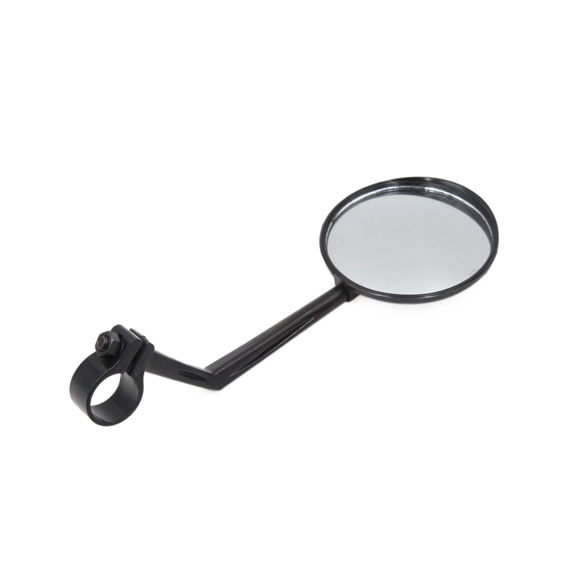 Black Adjustable Round Convex  Rear View Rearview Mirror for Bicycle Bike