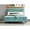 Turquoise, variant on Omax Decor Julia Wood and Fabric Upholstered Queen Platform Bed in White Boucle