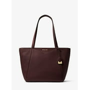 Michael Kors Whitney Ladies Large Brown Canvas Tote Bag 30S8GN1T3B-237