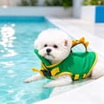 thumbnail image 6 of Dog Life Jacket with Chin Float – Reflective Life Vest with Front Chin Support & Rescue Handle, Adjustable Flotation Suit for Small Medium Large Dogs, Pool Beach Boating, 6 of 9