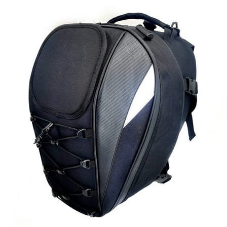 Motorcycle Tank Bag Waterproof Motorbike Tail Luggage Bag Backpack with Expanded Storage