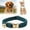 D, variant on MKHSQHDG Today's Deals Colored Velvet Cat Collar Optional Tie Customized Engraved Collar for Small and Large Cats (Light Gold Buckle)