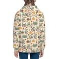 thumbnail image 6 of Naloa Bicycle And Pumpkins Teenage Zipper Hoodie, Long Sleeve Zip Up Hoodies Casual Jackets Tops for 7-12 Years-Medium, 6 of 6