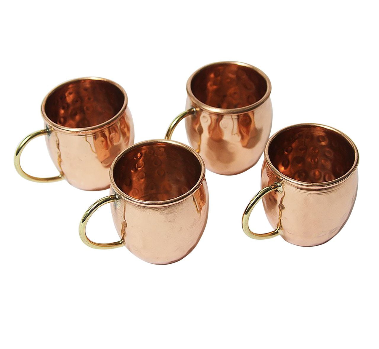 4pc Moscow Mule Mug Shot Glasses Copper Threshold™ Bar ware Decoration 
