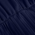 thumbnail image 6 of IROINNID Wedding Guest Dresses for Women Evening Night Formal Fall Dress Summer Halter Sleeveless Pleated Cocktail Party Beach Mini Dresses Elegant Sheath Dress,Navy, 6 of 8