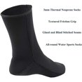 thumbnail image 3 of Calcetines de buceo de 3 mm Calcetines de traje de neopreno térmico Calcetines de buceo antideslizantes Calcetines de deportes acuáticos para buceo Natación Surf Kayak Snorkel TUNC Sencillez, 3 of 5