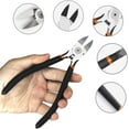 thumbnail image 3 of Heavy-duty Flush-cut Side Cutter, Precision Wire Cutter with Comfortable Anti-slip Handles, Reliable for General Use (6 Inch), 3 of 6