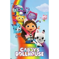 Gabby's Dollhouse - Key Art Wall Poster, 22.375" x 34"