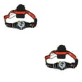 thumbnail image 1 of HAOAN2pcs Lampe Frontale à DEL Réglable 500 Lumens Phare Super Lumineux avec 2 Modes d'Éclairage pour Course Randonnée Camping Lecture Pêche Chasse Jogging, 1 of 8