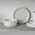 thumbnail image 6 of Noritake ColorTex Stone White 12-Piece Dinnerware Set, Service for 4, 6 of 7
