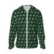 thumbnail image 1 of Fotbe Green Buffalo Plaid Merry Christmas Chaqueta con Protección Solar UPF 50+ para Hombre y Mujer, Camisa con Capucha y Bolsillos-Medium, 1 of 7