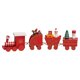 thumbnail image 1 of Xihbxyly Adorno Navideño de Tren, Diseño de Madera de Cuatro Secciones, Pintura Ecológica, Decoración Navideña Vibrante, Perfecto para El Árbol y El Hogar, Regalo Familiar, Usos Múltiples, Ambiente F, 1 of 1