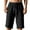 Black, variant on Black Linen Shorts Men Casual Lightweight Athletic Shorts with Pockets Loose Fit Golf Drawstring Waist Sweatpant Summer Beach Wear