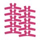 thumbnail image 1 of 10 piezas de cinta kinesiológica precortada para accesorios de vendaje de hombro, cinta deportiva para el cuerpo. Rosa, 1 of 9