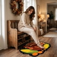 thumbnail image 5 of Thanksgiving Turkey Shaped Doormat 23.6x17.7in - Non-Slip Entryway Rug for Kitchen Front Door Harvest Decor, 5 of 7