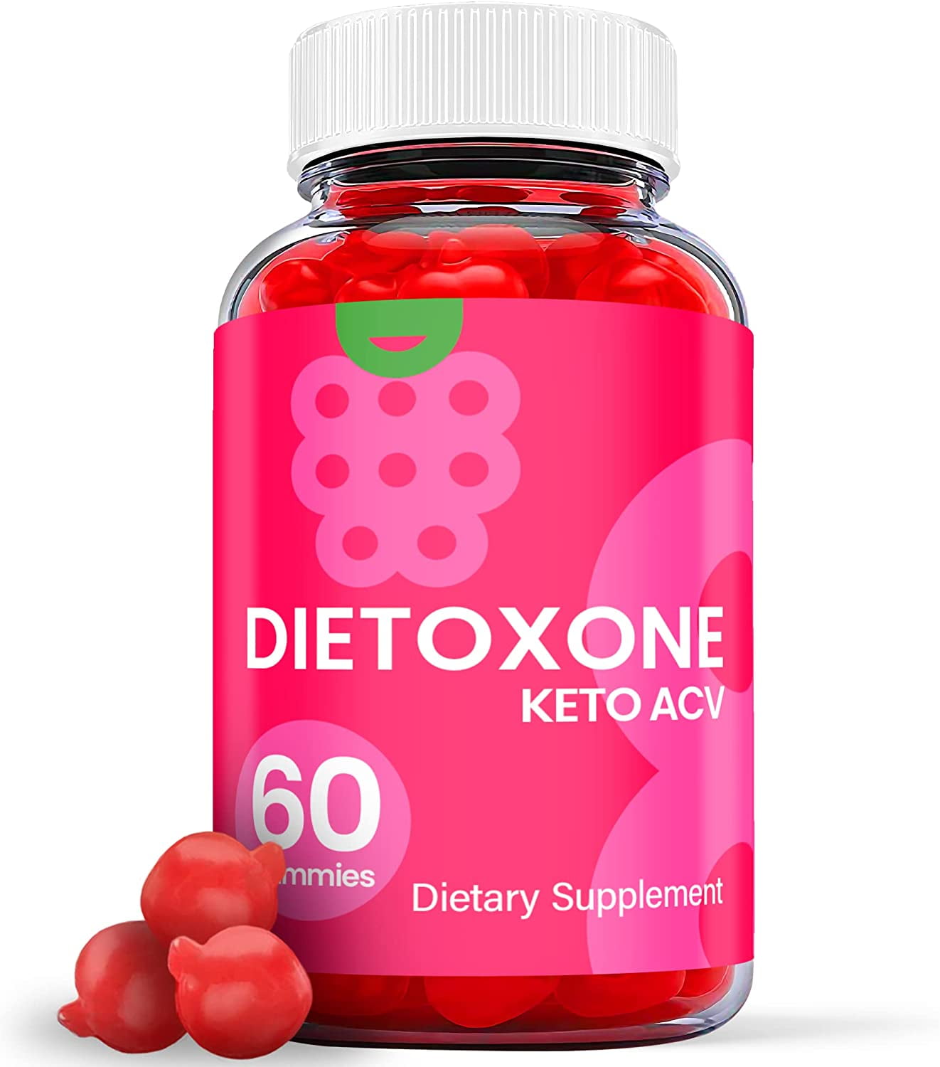 (1 Pack) Dietoxone Keto ACV Gummies Supplement for Weight Loss